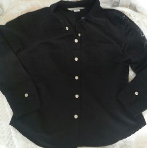 EXPRESS Western Style BLACK L